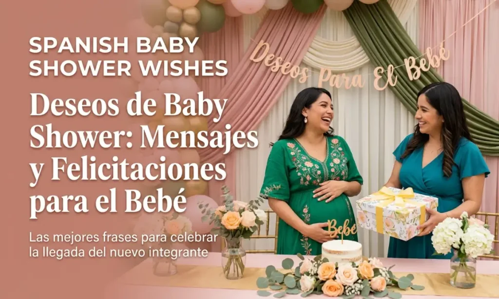 Baby Shower Wishes in Spanish
