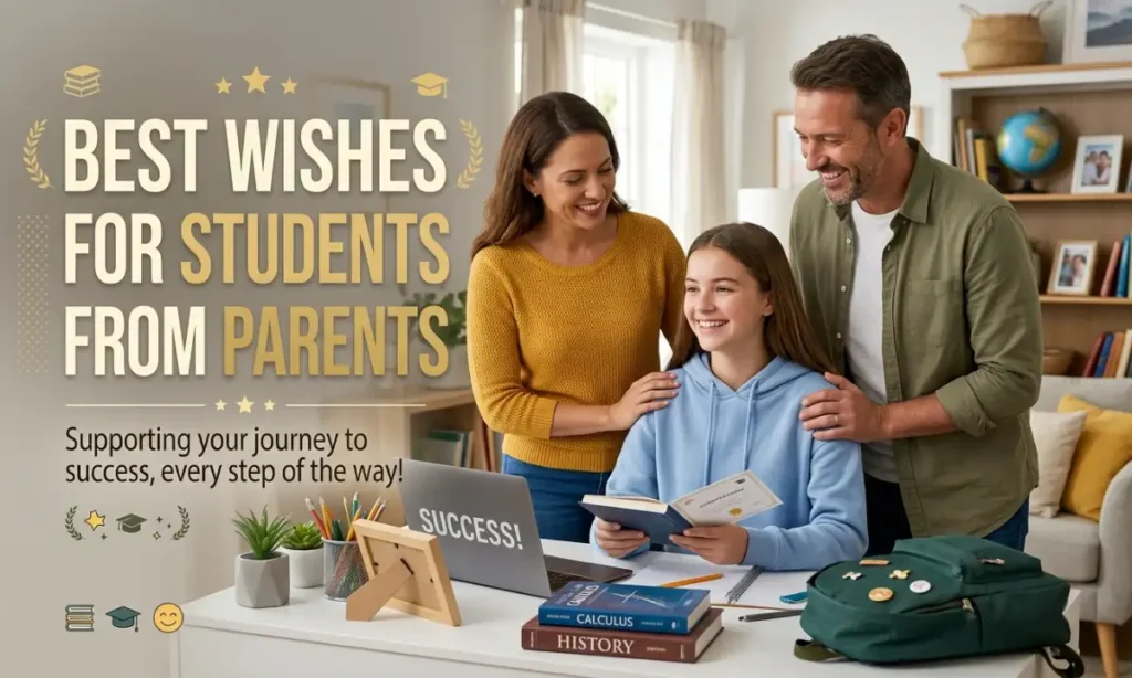 Best Wishes for Students from Parents