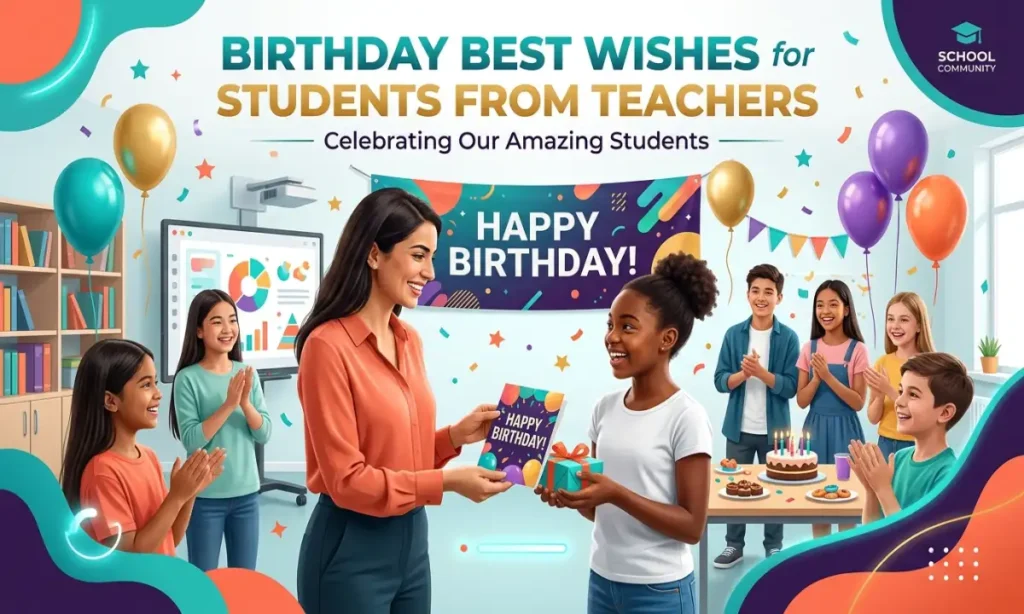 Birthday Best Wishes for Students