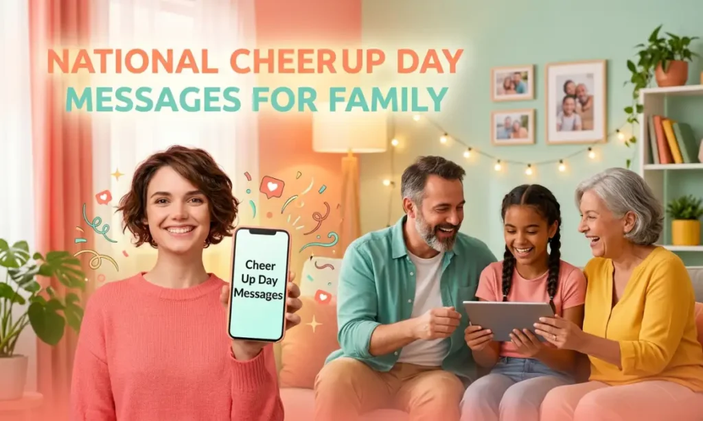 Cheer Up Day Messages For Family
