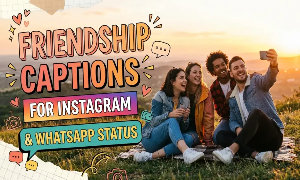 Friendship Captions For Instagram