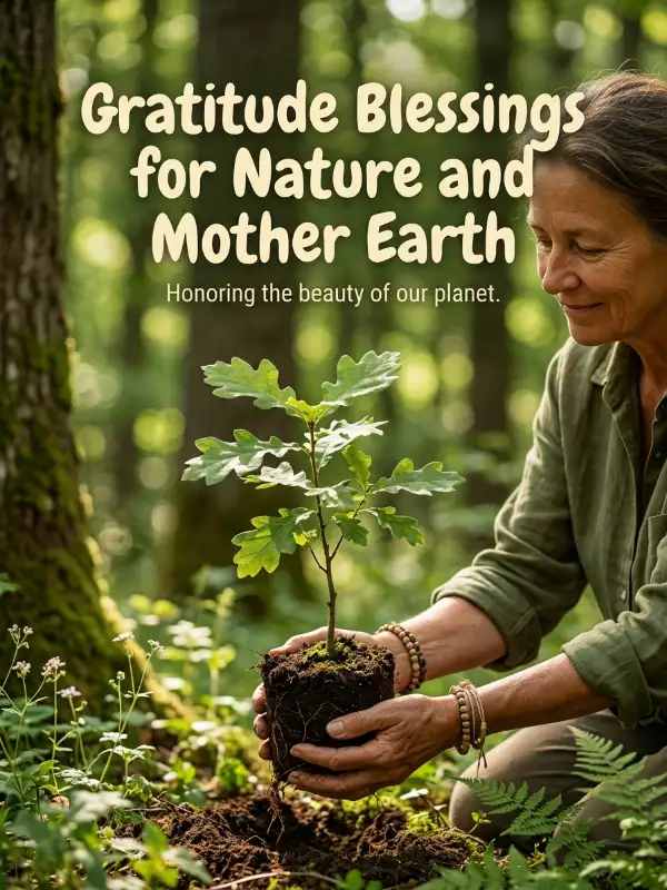 Gratitude Blessings for Nature and Mother Earth