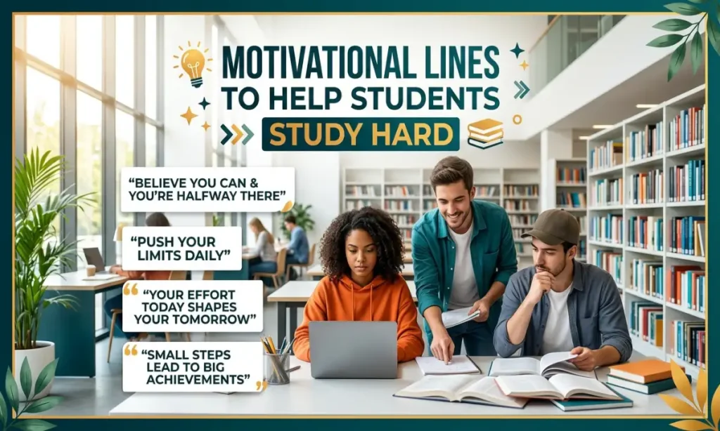 Motivational Lines to Help Students