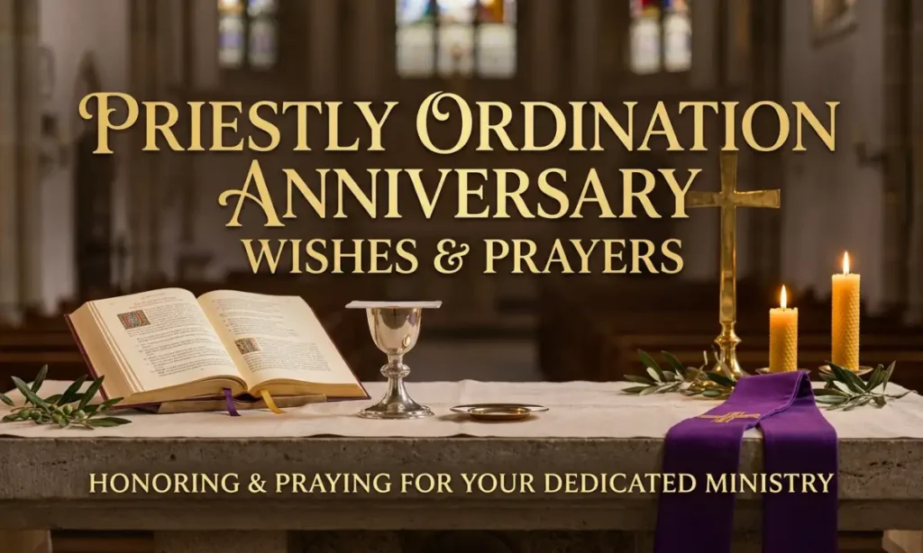 Priestly Ordination Anniversary