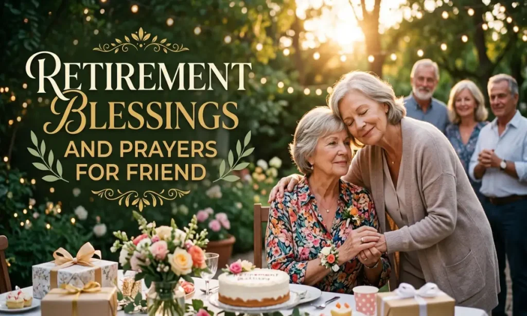 Retirement Blessings And Prayers For Friend