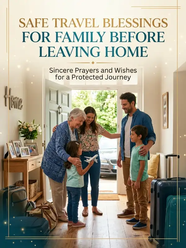 Safe Travel Blessings For Family