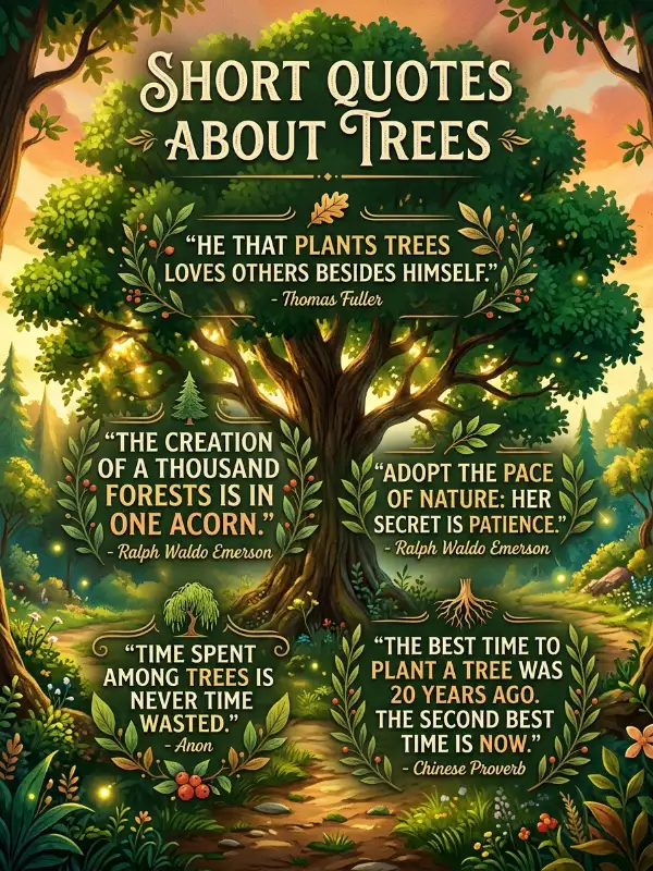 Short Quotes About Trees