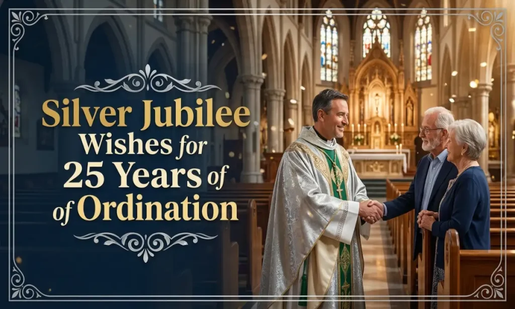 Silver Jubilee Wishes