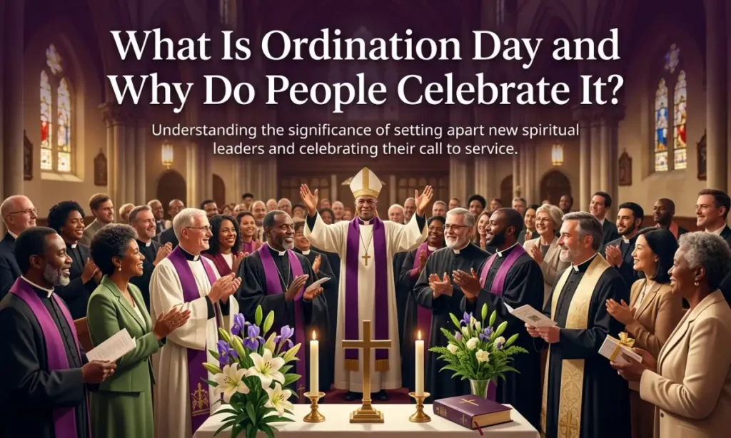 What Is Ordination Day