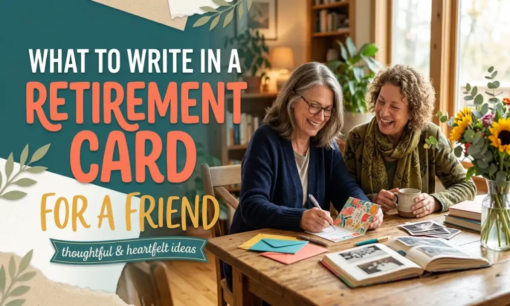 What To Write In A Retirement Card