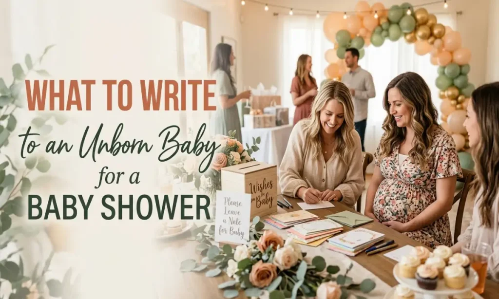 What to Write to an Unborn Baby